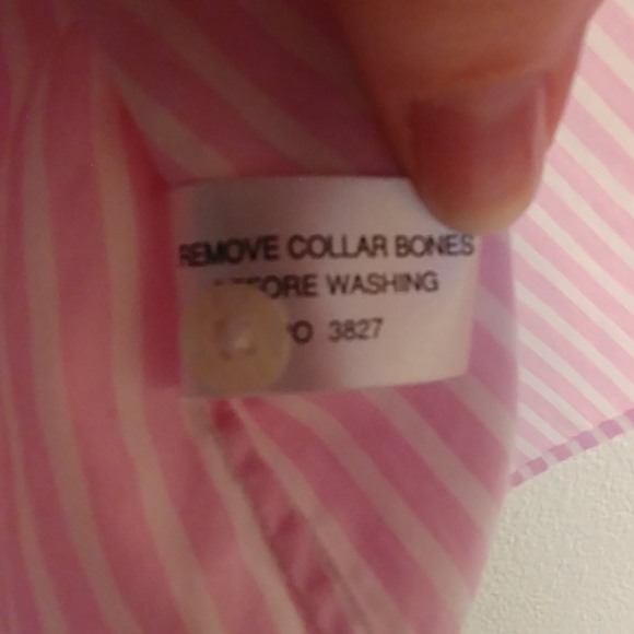 RARE THOMAS PINK STRIPED FRENCH CUFF SHIRT UK 10 - Picture 6 of 8